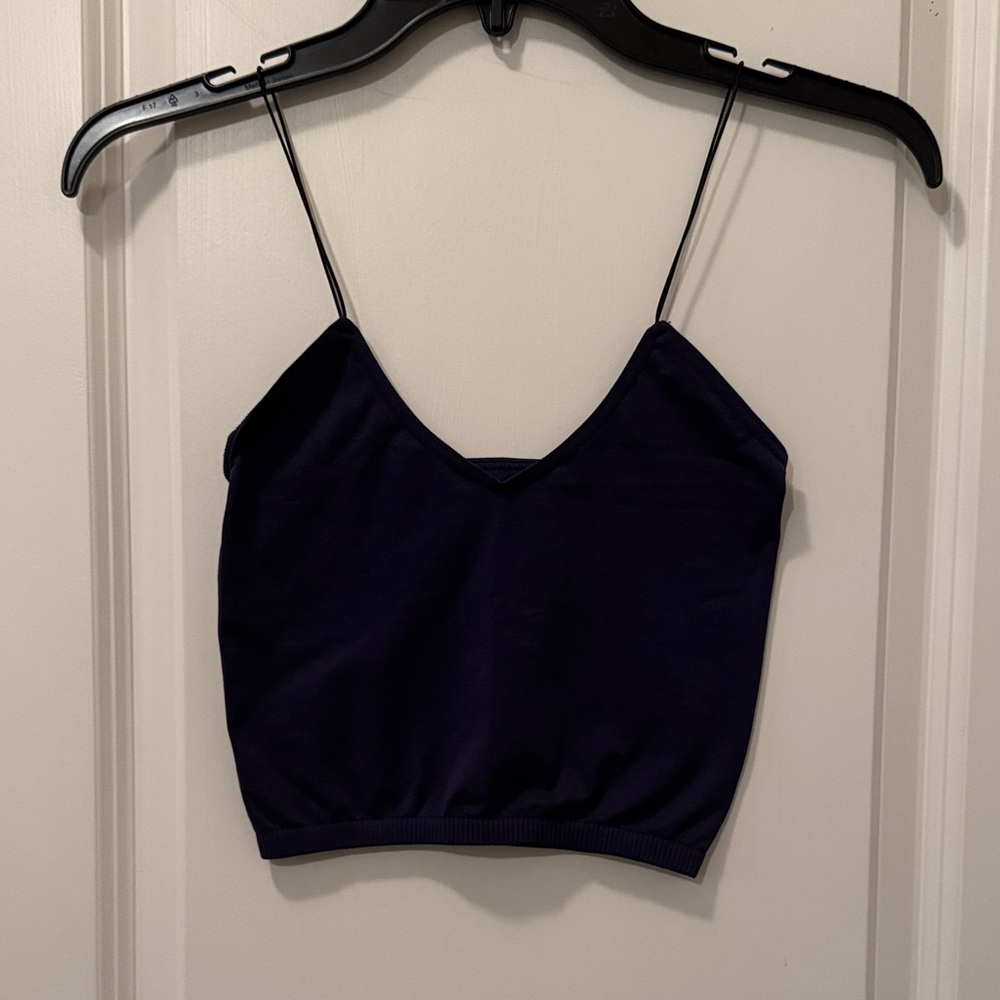 Free People Navy Camisole Top